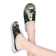 thumbnail image 6 of POLERO Ghost Shoes for Women Lady Halloween Party Slip On Mules Lightweight Breathable Walking Shoes Open Back Slippers Casual Garden Clogs, 6 of 7