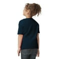 thumbnail image 4 of Gildan Toddler Heavy Cotton T-Shirt, Short Sleeve Taped Neck Shirt, Navy Tee, Size 4T, 4 of 5