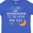 thumbnail image 4 of Inktastic I Love My Godmother to the Moon and Back Boys or Girls Toddler T-Shirt, 4 of 5