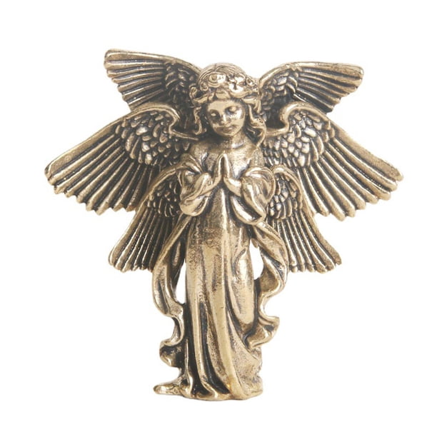 Figuras de querubines Figura conmemorativa Estatua de ángel adorable para gabinete de escritorio de Navidad
