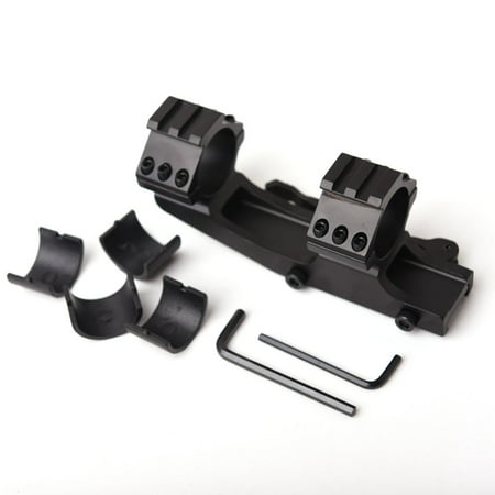 30mm/25.4mm Dual Ring Cantilever Quick Release Scope Rail Mount Picatinny (Best Scope Mounts And Rings For Remington 700)