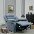 thumbnail image 3 of Spirit up Art 31.1" Wide Fabric Manual Standard Recliner in Gray, 3 of 9