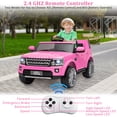 thumbnail image 3 of CazToi Land Rover Licenciado 12V Control Remoto Almacenamiento MP3 Luces LED USB Edad 3-8, 3 of 7