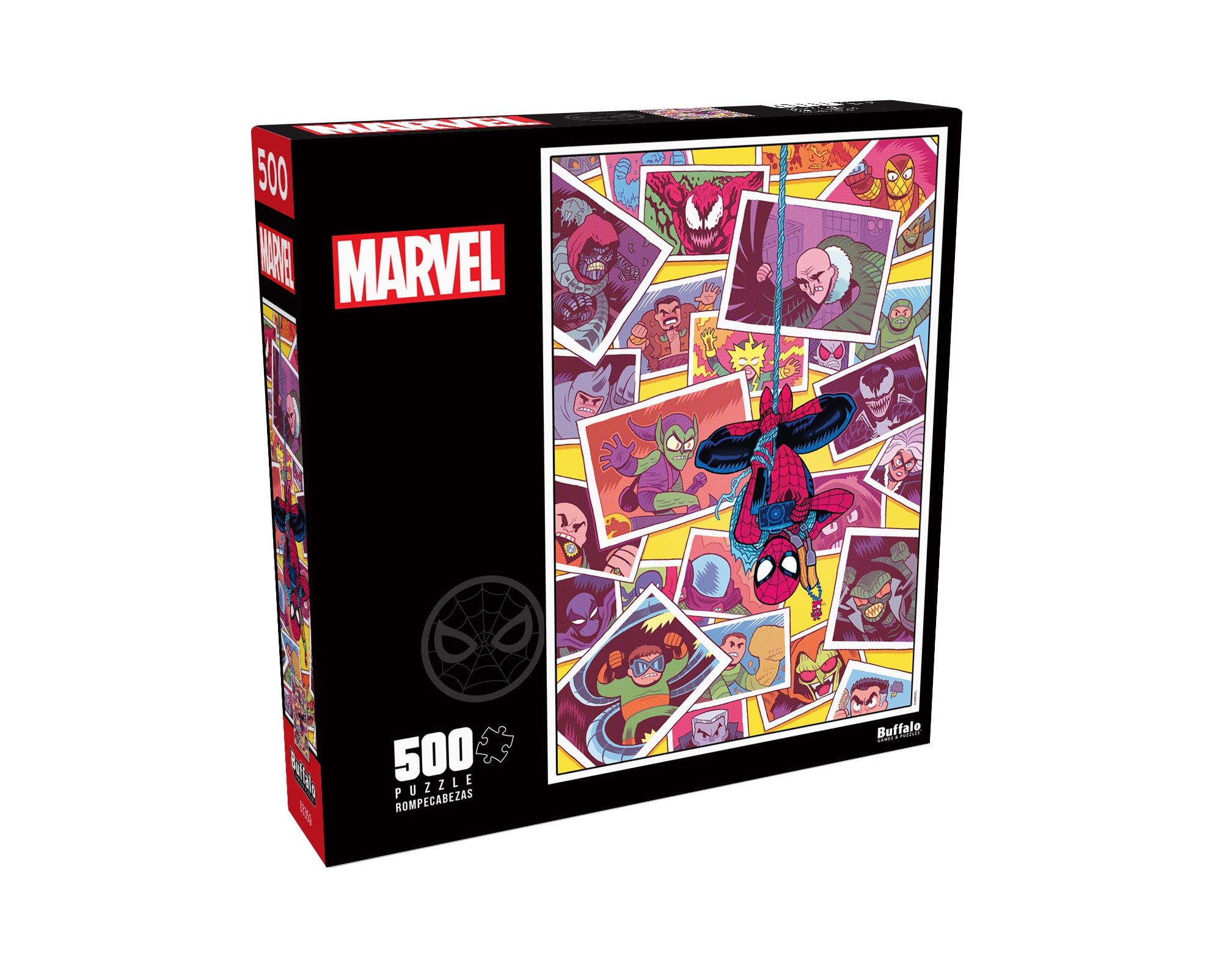 Buffalo Games 500-Piece Marvel The Amazing Spider-man 25 Interlocking Jigsaw Puzzle