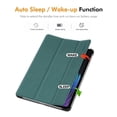 thumbnail image 2 of For Xiaomi Pad 7 Pro/Xiaomi Pad 7 Trifold Stand Cover PU Leather+PC Tablet Case-GreyLight BlueMulticolor, 2 of 5