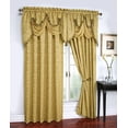 thumbnail image 1 of Portofino Jacquard Rod Pocket Panel Gold - 54x84, 1 of 1