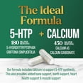 thumbnail image 4 of 5 Hydroxytryptophan Capsules - 180mg per Serving 5 HTP Supplement Plus Calcium for Brain Health & Sleep Support, Extra Strength Griffonia Simplicifolia 5-HTP Formula, 5HTP, USA Bottled - 60 Capsules, 4 of 10