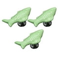 thumbnail image 1 of Wweixi Lot de 3/lot Poignée de Tiroir Cœur et Poisson Coloré pour Tiroir/porte d'Armoire Vert Poisson Rouge 1, 1 of 6