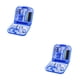 thumbnail image 3 of Bewildely InicioKit de hilos de bricolaje Herramientas de costura portátiles Juego de botones de pinzas de tijeras de bricolaje azul 2piezas, 3 of 6