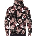 thumbnail image 7 of Sikiie Butterflies1 Men's Hoodie, Essentials Hoodie, Sweatshirt, Pullover Hooded Sweatshirt for Men-3X-Large, 7 of 7