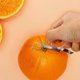 thumbnail image 3 of 2Pcs Stainless Steel Orange Peeler, Citrus Fruit Peeler Peeling Tool Kitchen Gadget for Lemon, Pitaya, Passion Fruit and Grapefruit, 3 of 5
