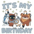 thumbnail image 2 of Men's Star Wars It's My Birthday Friends  Graphic T-Shirt, 2 of 5