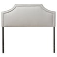 thumbnail image 1 of Baxton Studio Avignon Modern and Contemporary Grayish Beige Fabric Upholstered Full Size Headboard, 1 of 4
