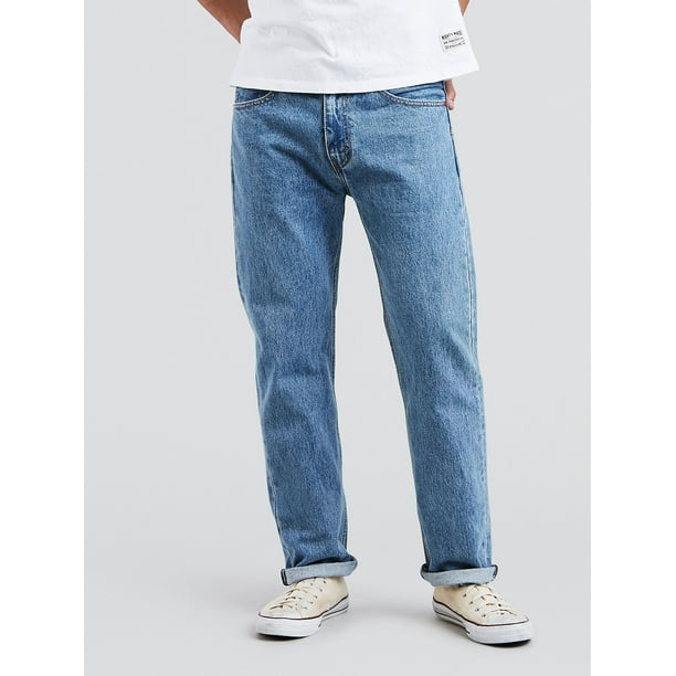 gespannen herhaling gangpad Levis Men's 505 Regular Fit Jeans - Walmart.com