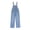 Medium Wash, variant on Girls Denim Overall, Sizes 4-18