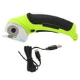 thumbnail image 2 of Fabric Cutter, Electric Scissors Cutter with Safety Lock Switch, Rechargeable Handheld Cordless Shears with Automatic Grinding for Fabric, Carpet, Leather, 2 of 7