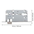 thumbnail image 2 of BRIGHTFUFU Entry Door Reversible Lock Simple Structure Locking for Bathroom Entry 1Set, 2 of 8