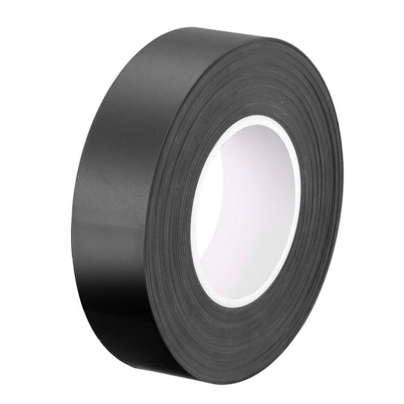 Unique Bargains PVC Flagging Tape 20mm x 20m/65.6ft Marking Tape Non-Adhesive Black
