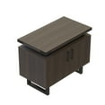 thumbnail image 2 of Safco Mirella 29.5"H Modern Wood Storage Cabinet in Southern Tobacco, 2 of 6