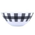 thumbnail image 4 of Ensemble de service 16PC Carreauté Blanc Noir, 4 of 5