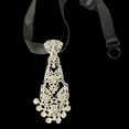 thumbnail image 3 of Mens Crystal Rhinestone Necktie Adjustable Luxury Shiny Decorative Sparkling Neck Tie for Wedding Party, 3 of 3