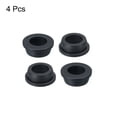 thumbnail image 3 of 4Pcs T Shape Rubber Grommet Mount Dia 31.3mm ID 21mm H 14mm Seal Protection Hole Plugs Cable Pipe Black, 3 of 5