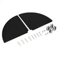 thumbnail image 6 of OTVIAP 2 Pcs Acrylic Radial Corner Shelf Wall Mounted Floating Shelves Home Decor, Wall Shelf,Radial Corner Shelf, 6 of 6