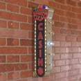 thumbnail image 4 of Light Up Flashing Casino Metal Arrow Sign LED Poker Chips Bar Vintage Tin Wall Art Man Cave Decor, 4 of 4
