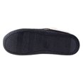 thumbnail image 2 of Urban Fox Slippers for Men - Micro Suede Everson | House Shoes I Rubber-Sole | Faux Fur | Indoor Outdoor Men's Slippers Grey/Black 14, 2 of 5