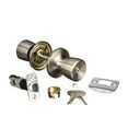 thumbnail image 3 of Master LockKeyed Entry Satin Nickel Tulip Doorknob, 3 of 6