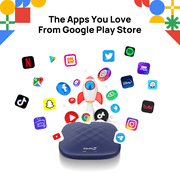 CarlinKit CarPlay Ai Box Plus with Android 13.0 System 8+128GB Qualcomms® QCM6225 Built-in Netf1ix/Y0uTube/GPS Wireless CarPlay&Android Auto Adapter
