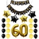 thumbnail image 1 of KAKOWELY 23 piezas de pancartas y globos para 60 cumpleaños, decoraciones para fiestas de cumpleaños, suministros para fiestas, 1 of 5