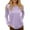 Purple, variant on Women Clothing Women's Solid Color Sweatshirt Women's Hoodies For Everyday Comfort Classic Pullover With Hood For Casual Outings Versatile Style For Fall And Winter Ideal Pairing With Jeans And Pants