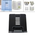 thumbnail image 2 of veasfak Multifunctional Book Stand Cookbook Holder for Cookbook Support Black Black B, 2 of 9