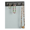 thumbnail image 4 of 4 Hook Wall Mounted Key Holder Rack for Entryway, Kitchen, Bedroom – Organize Car Keys, House Keys, Small Accessories and Jewelry, 4 of 9