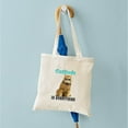 thumbnail image 4 of CafePress - Catitude Tote Bag - Unisex Canvas Tote Bag, Beige, 1-Piece, 4 of 6