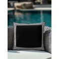 thumbnail image 4 of Waterproof Outdoor Throw Pillows with Inserts 16"x16", Black Geometric Soft Decorative Pillowcases for Couch Bedroom, Country Farm Traditional Chinese Tile Pillow Covers for Sofa Living Room, 4 of 8