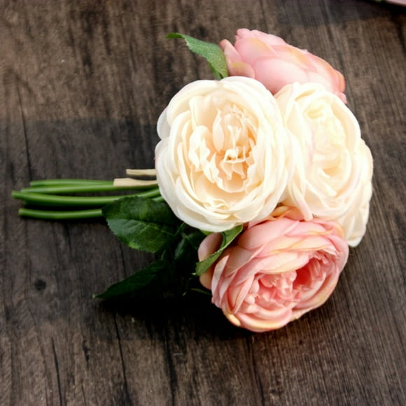 Artificial Flowers, UV Resistant-Silk Artificial Fake Flowers, Plastic Flower, Plastic Plants for Garden, Home, Indoor, Outdoor Wedding Summer Holiday Lawn EntranceDecorations