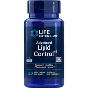 Life Extension Advanced Lipid Control, amla extract, Indian gooseberry, heart health, endothelial health, vegetarian, gluten-free, 60 capsules