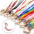 thumbnail image 4 of Hand Ribbon Runner Cintas de muñeca, Ribbon Wind Dancing Ribbon Streamer Aprendizaje de juguetes sensoriales educativos para favores de cumpleaños D CUTICAT serpentina de cinta, 4 of 7