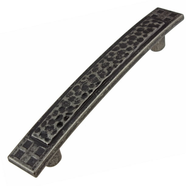 GlideRite 3.75 in. Center Hammered Mission Style Pulls Hardware