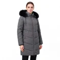 thumbnail image 3 of Womens Puffer Jacket Windproof Winter Down Coat Waterproof Winter Parka Jacket, Darkgray M, 3 of 8