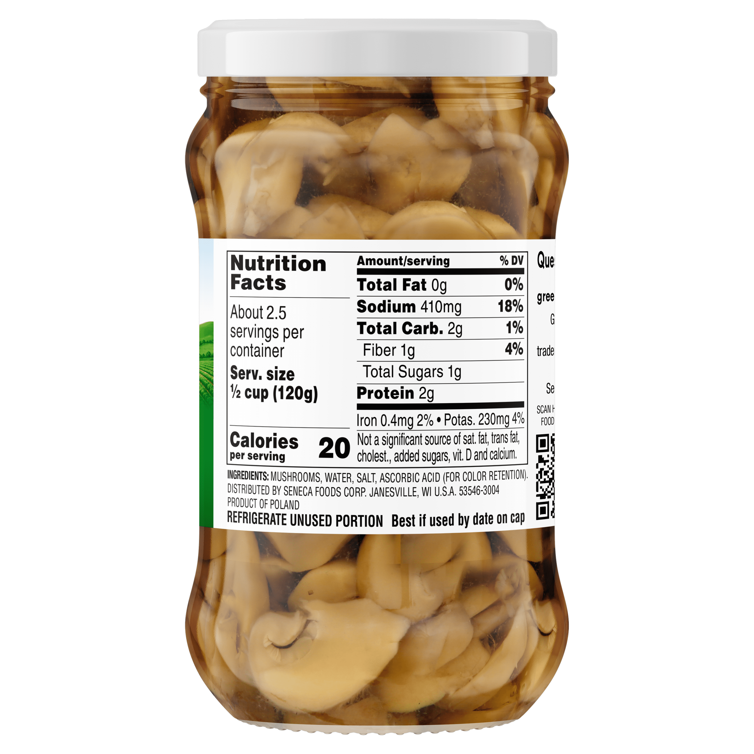 Green Giant Sliced Mushrooms 6oz Jar