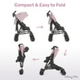 thumbnail image 5 of Dream On Me Twin Venture Umbrella Stroller, Pink, 5 of 13