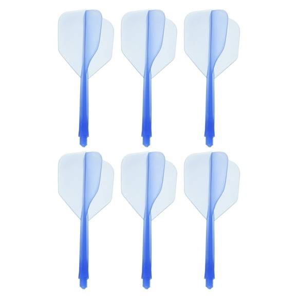 Unique Bargains Vols à Fléchettes Intégrés, Ensemble de 6 Fléchettes Durables, Bleu