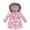 T2, variant on Mikilon Jackets for Girls Size 8-14 Years Floral Print Jacket Plus Velvet and Thicken Warm Windproof Coat Winter Thermal Hooded Outwear Jackets