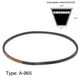 thumbnail image 2 of A-965 V-Correas Transmisión Correa 965mm Interior Circunferencia Goma para Energía Transmisión, 2 of 6