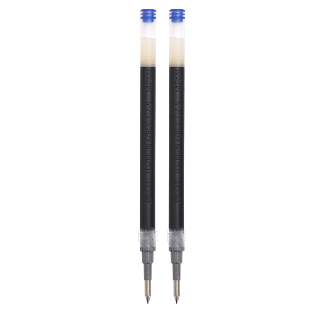 Gel Pen Refill Ink For PILOT FriXion 0.5mm Needle Tip BLS-G2-5 Rolling Ball Pens Black/Blue Ink