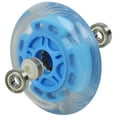 thumbnail image 5 of Kick Push Roues LED pour Trottinette avec Roulements Abec9 pour Trottinettes Razor (Lot de 2), Bleu, 100mm, 5 of 5