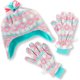thumbnail image 1 of Gorro y gorro de copo de nieve para niñas de The Children's Place bqmulticolor L/XL, 1 of 1